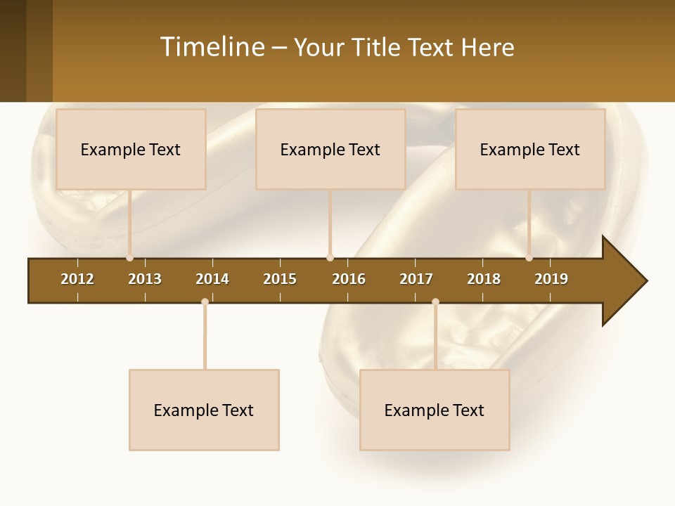 A Banana Shaped Object On A White Surface PowerPoint Template
