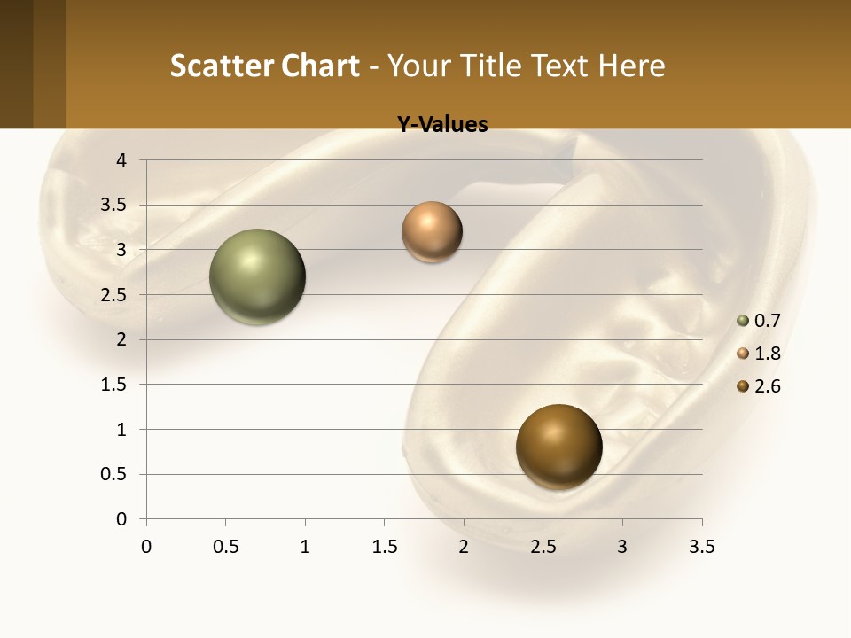 A Banana Shaped Object On A White Surface PowerPoint Template