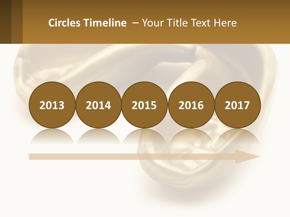 A Banana Shaped Object On A White Surface PowerPoint Template