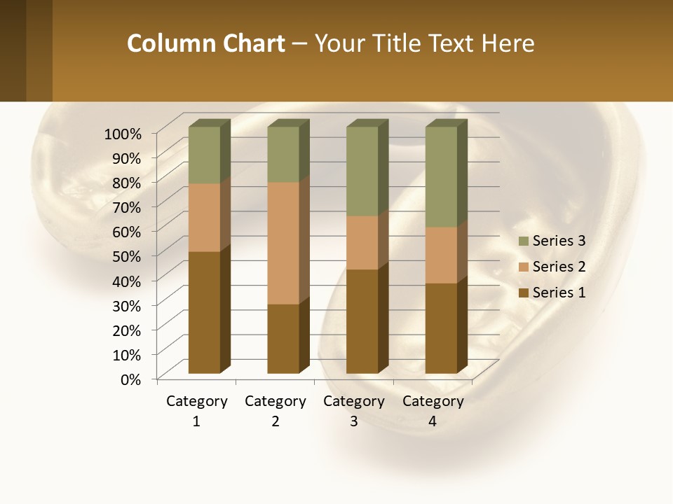 A Banana Shaped Object On A White Surface PowerPoint Template