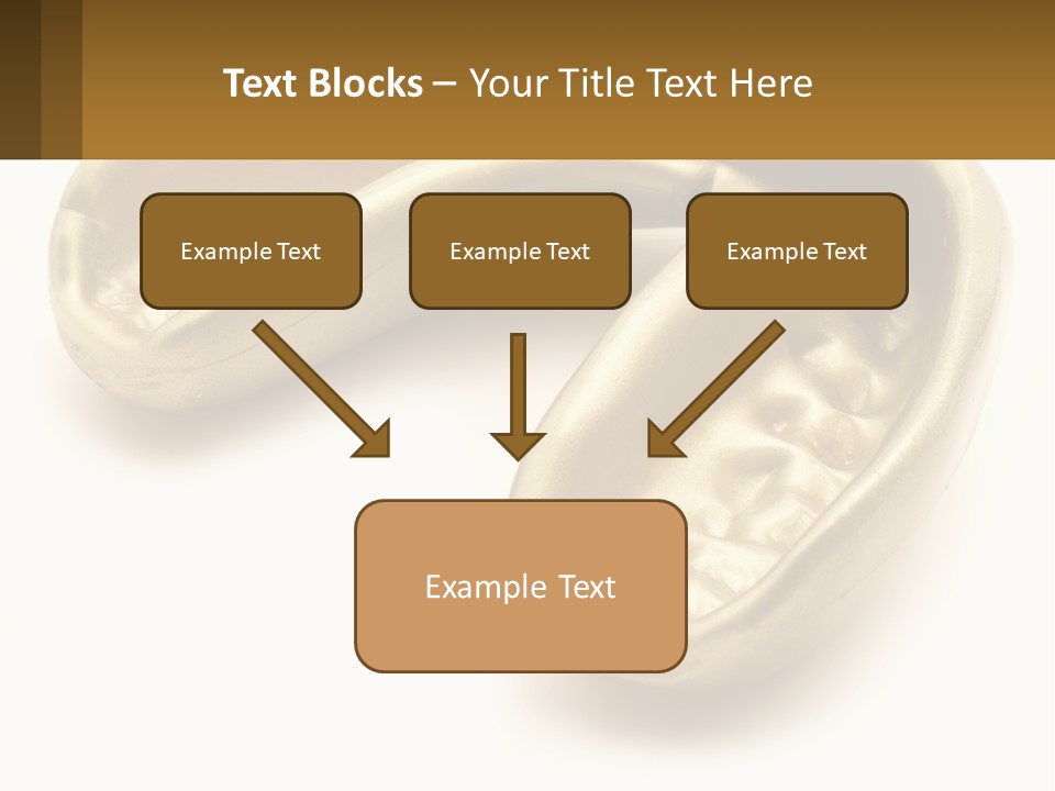 A Banana Shaped Object On A White Surface PowerPoint Template