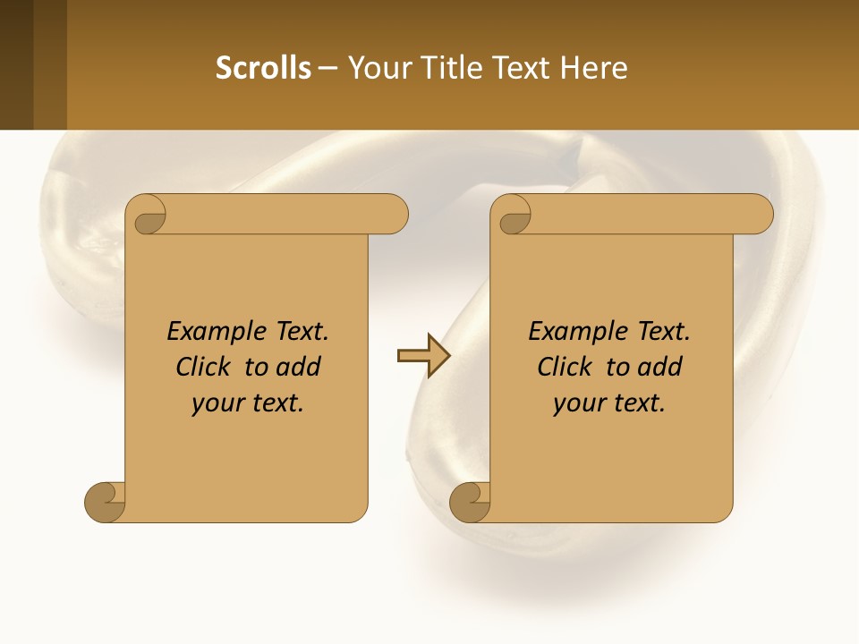 A Banana Shaped Object On A White Surface PowerPoint Template