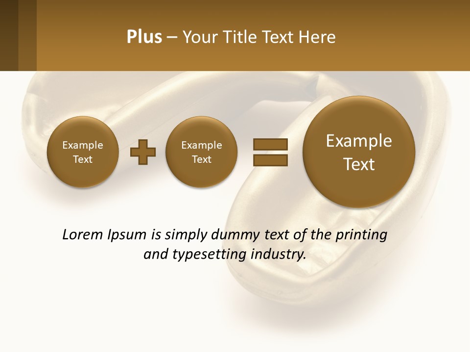 A Banana Shaped Object On A White Surface PowerPoint Template
