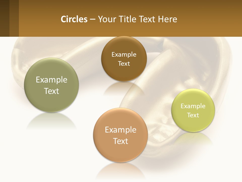 A Banana Shaped Object On A White Surface PowerPoint Template