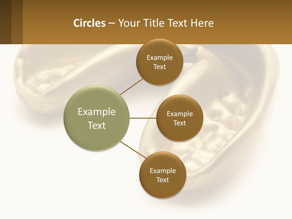 A Banana Shaped Object On A White Surface PowerPoint Template