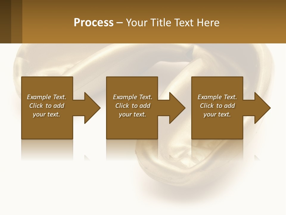 A Banana Shaped Object On A White Surface PowerPoint Template