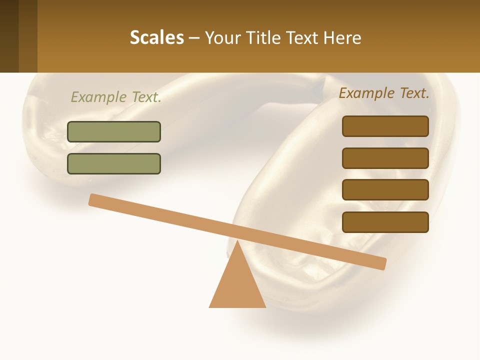 A Banana Shaped Object On A White Surface PowerPoint Template