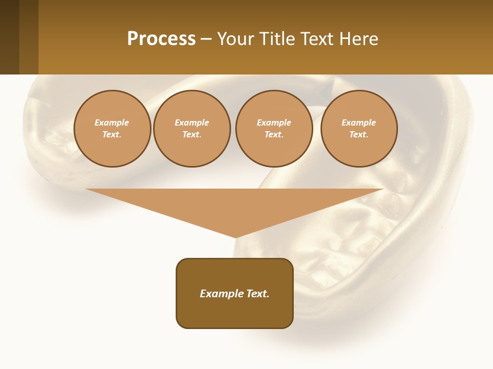 A Banana Shaped Object On A White Surface PowerPoint Template