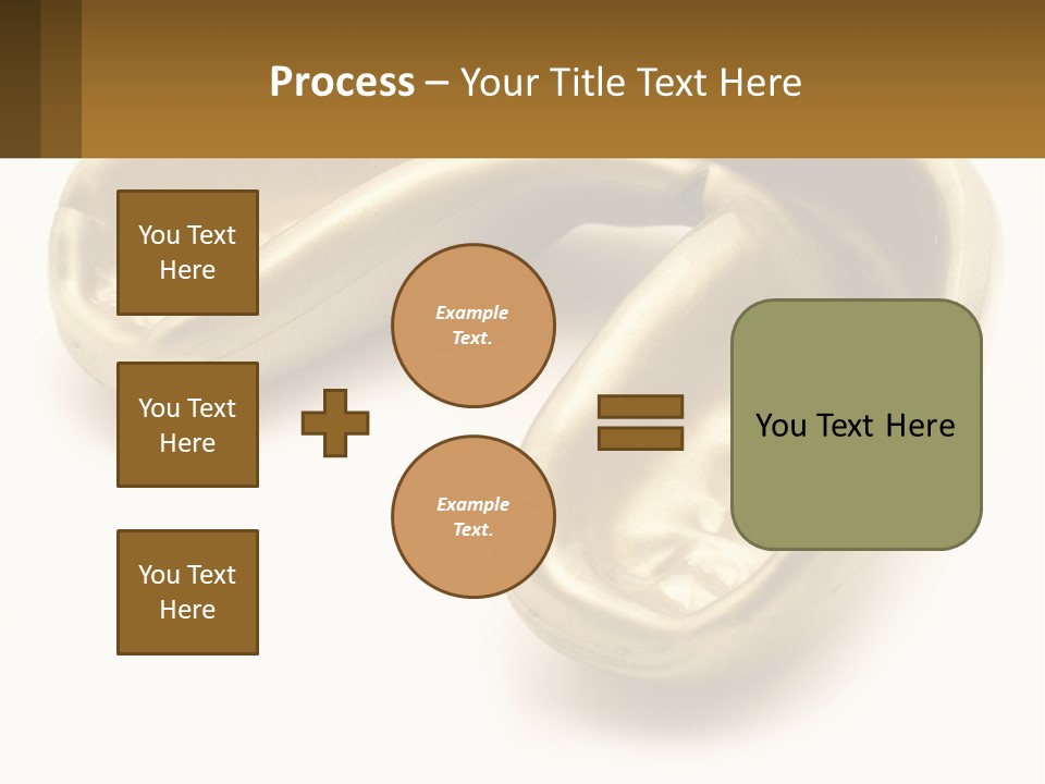 A Banana Shaped Object On A White Surface PowerPoint Template