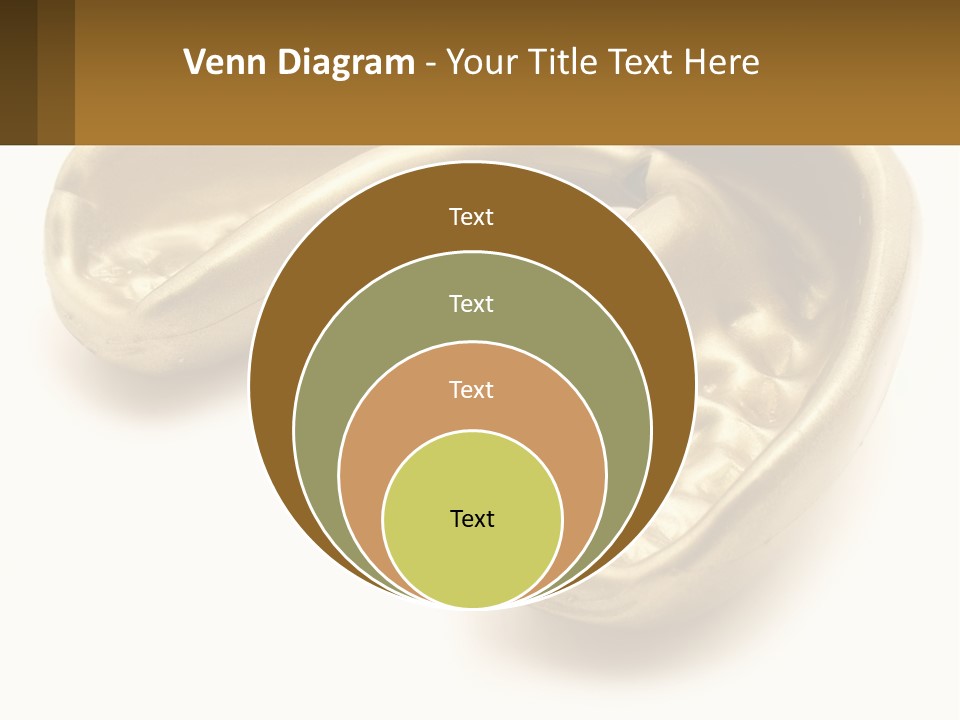 A Banana Shaped Object On A White Surface PowerPoint Template