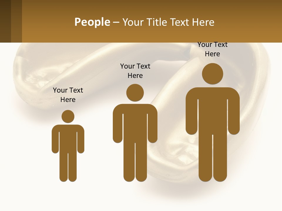 A Banana Shaped Object On A White Surface PowerPoint Template