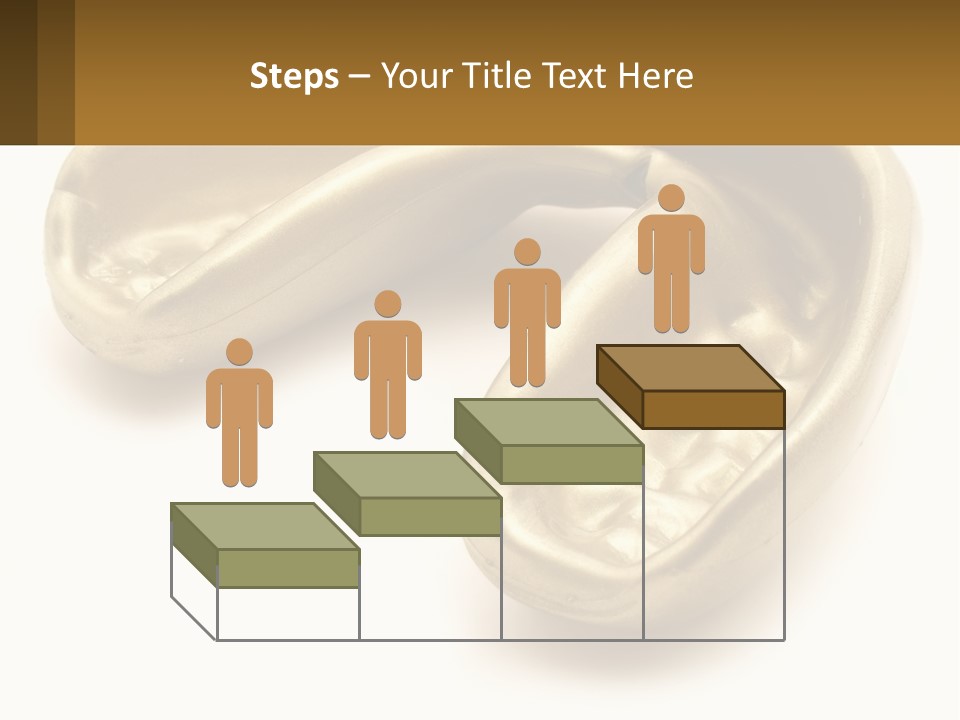 A Banana Shaped Object On A White Surface PowerPoint Template