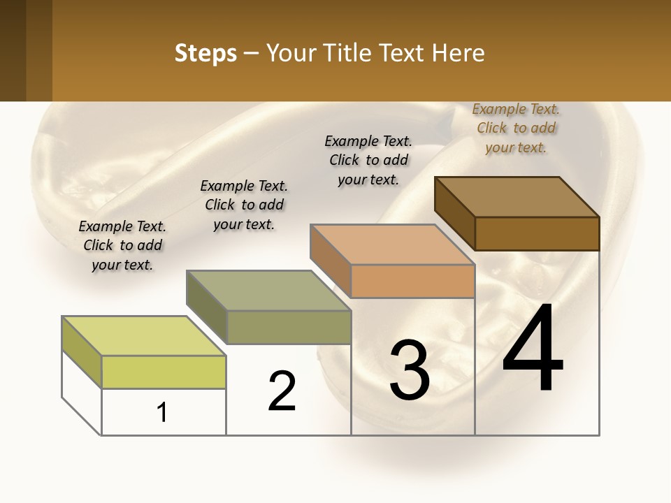 A Banana Shaped Object On A White Surface PowerPoint Template