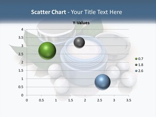 A Group Of Containers With Green Leaves On Top Of Them PowerPoint Template