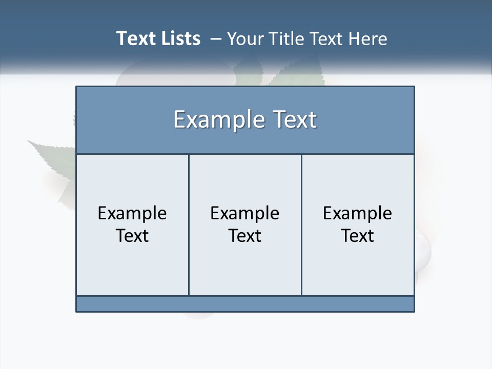 A Group Of Containers With Green Leaves On Top Of Them PowerPoint Template