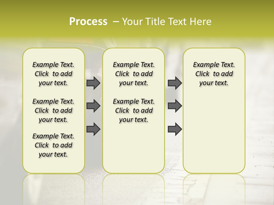 A Row Of Parked Cars On A City Street PowerPoint Template
