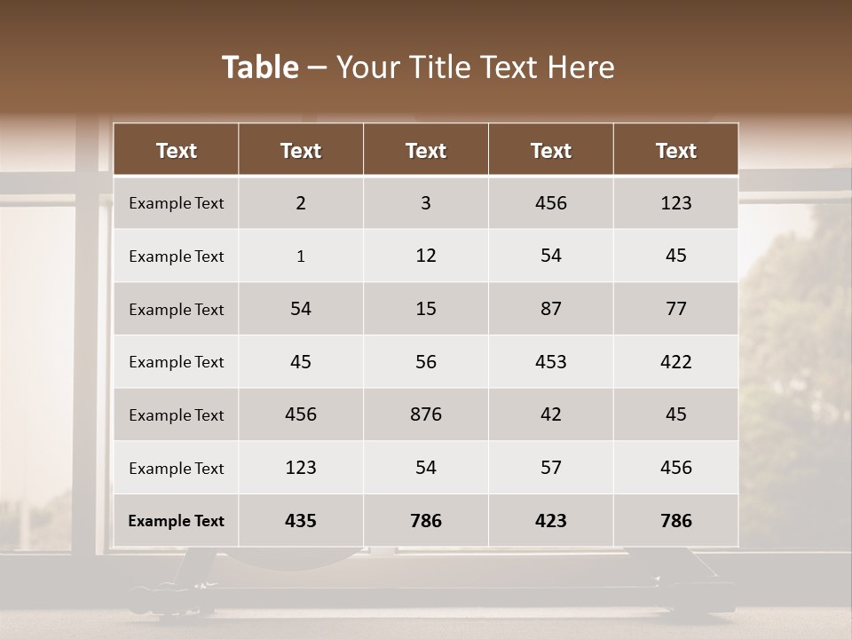 A Woman Riding A Stationary Bike In A Gym PowerPoint Template