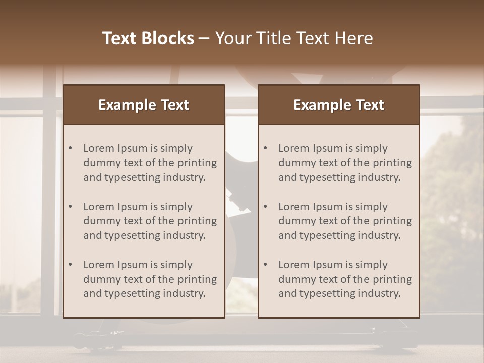 A Woman Riding A Stationary Bike In A Gym PowerPoint Template