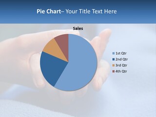 A Person Holding The Hand Of Another Person PowerPoint Template