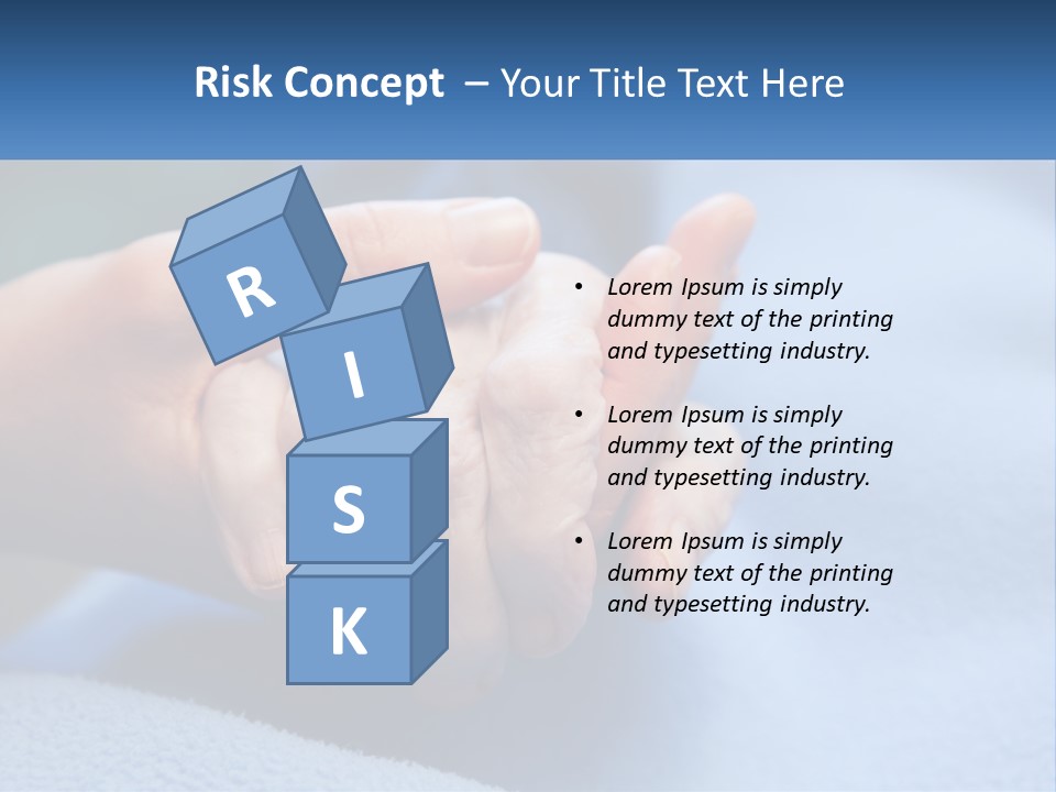 A Person Holding The Hand Of Another Person PowerPoint Template