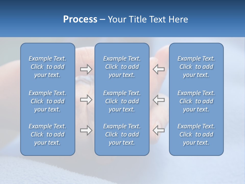 A Person Holding The Hand Of Another Person PowerPoint Template