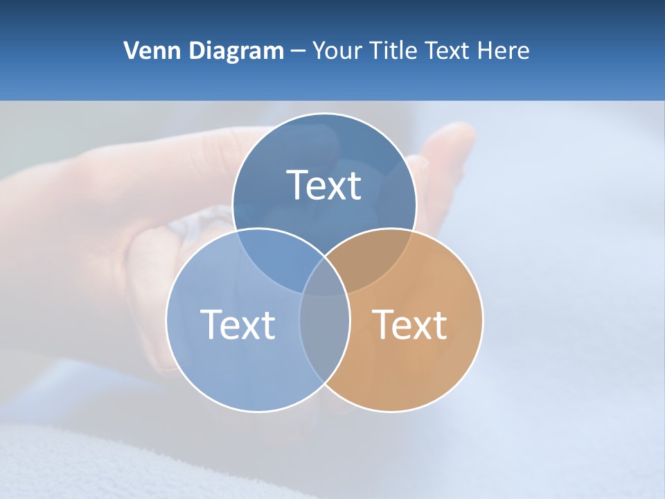 A Person Holding The Hand Of Another Person PowerPoint Template