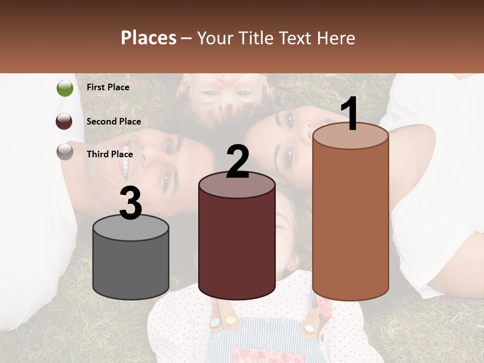 A Group Of People Laying On Top Of A Grass Covered Field PowerPoint Template