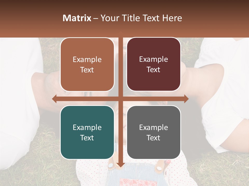 A Group Of People Laying On Top Of A Grass Covered Field PowerPoint Template