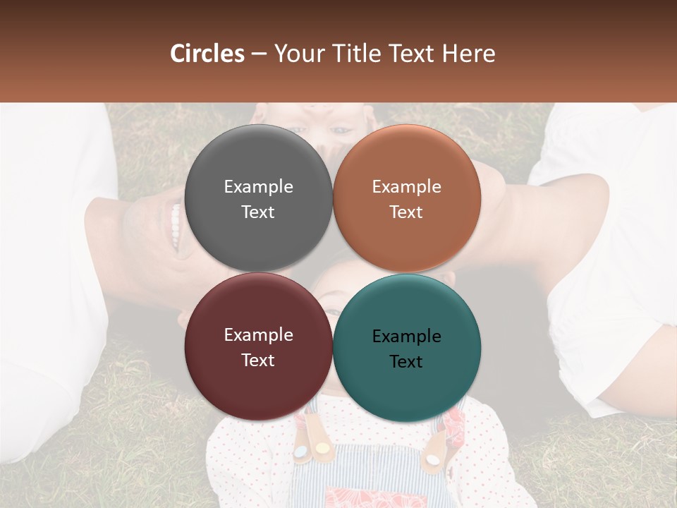 A Group Of People Laying On Top Of A Grass Covered Field PowerPoint Template