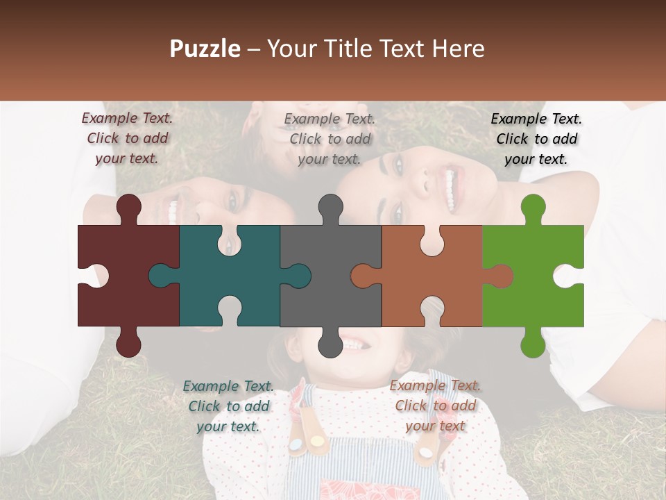 A Group Of People Laying On Top Of A Grass Covered Field PowerPoint Template