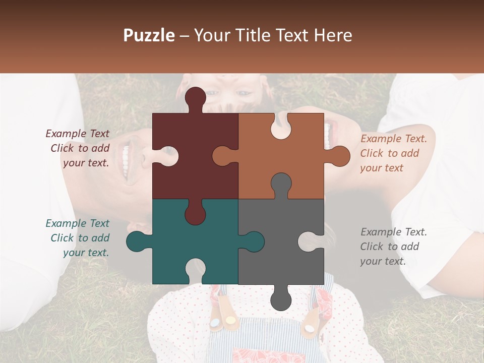 A Group Of People Laying On Top Of A Grass Covered Field PowerPoint Template