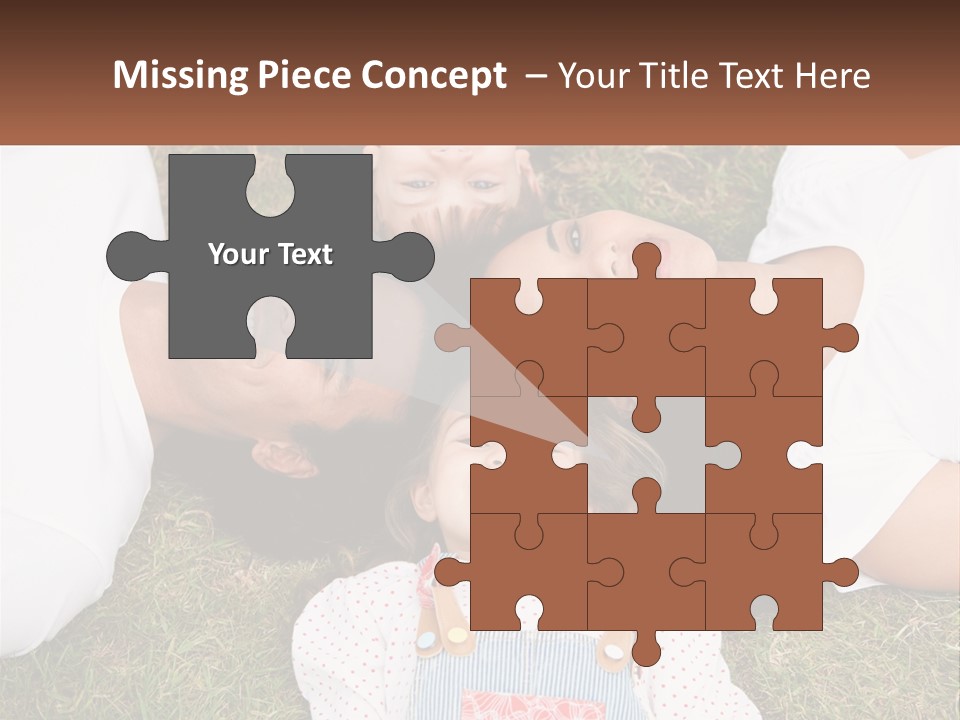 A Group Of People Laying On Top Of A Grass Covered Field PowerPoint Template