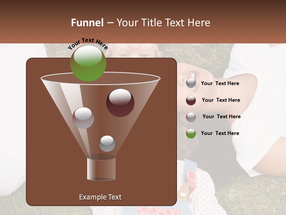 A Group Of People Laying On Top Of A Grass Covered Field PowerPoint Template