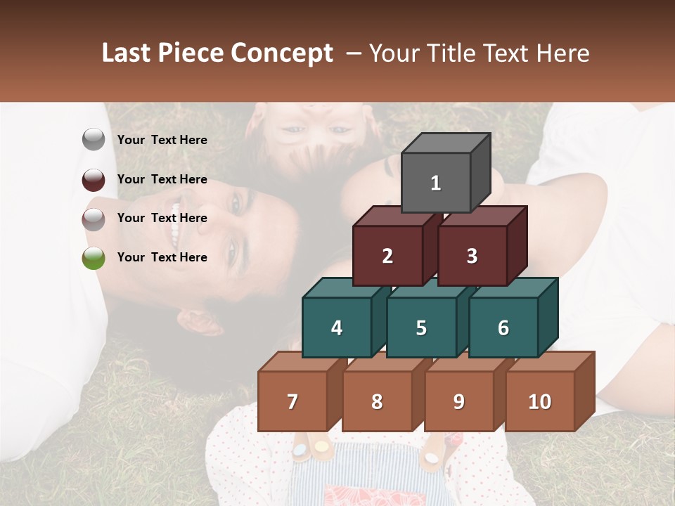 A Group Of People Laying On Top Of A Grass Covered Field PowerPoint Template