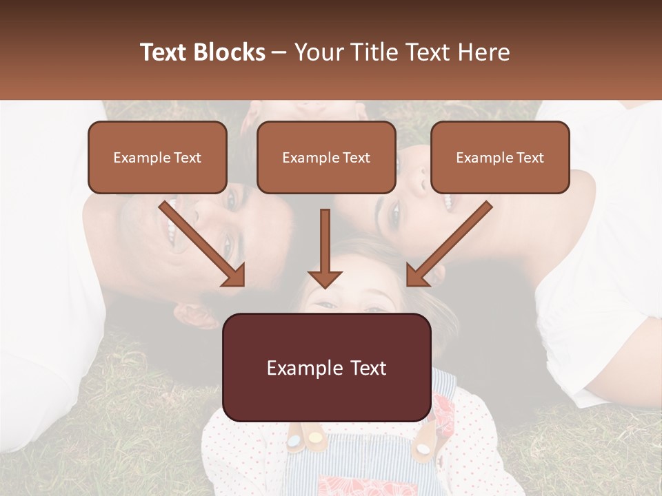 A Group Of People Laying On Top Of A Grass Covered Field PowerPoint Template