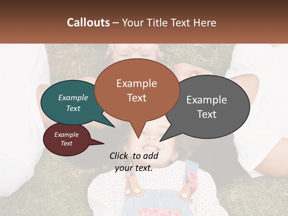 A Group Of People Laying On Top Of A Grass Covered Field PowerPoint Template