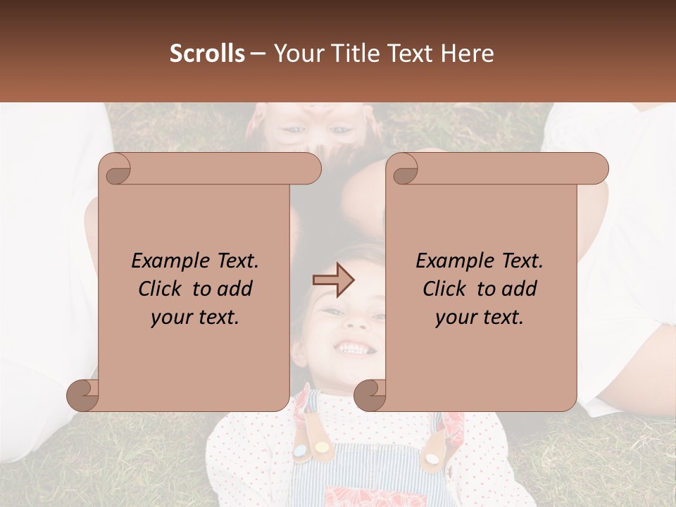 A Group Of People Laying On Top Of A Grass Covered Field PowerPoint Template