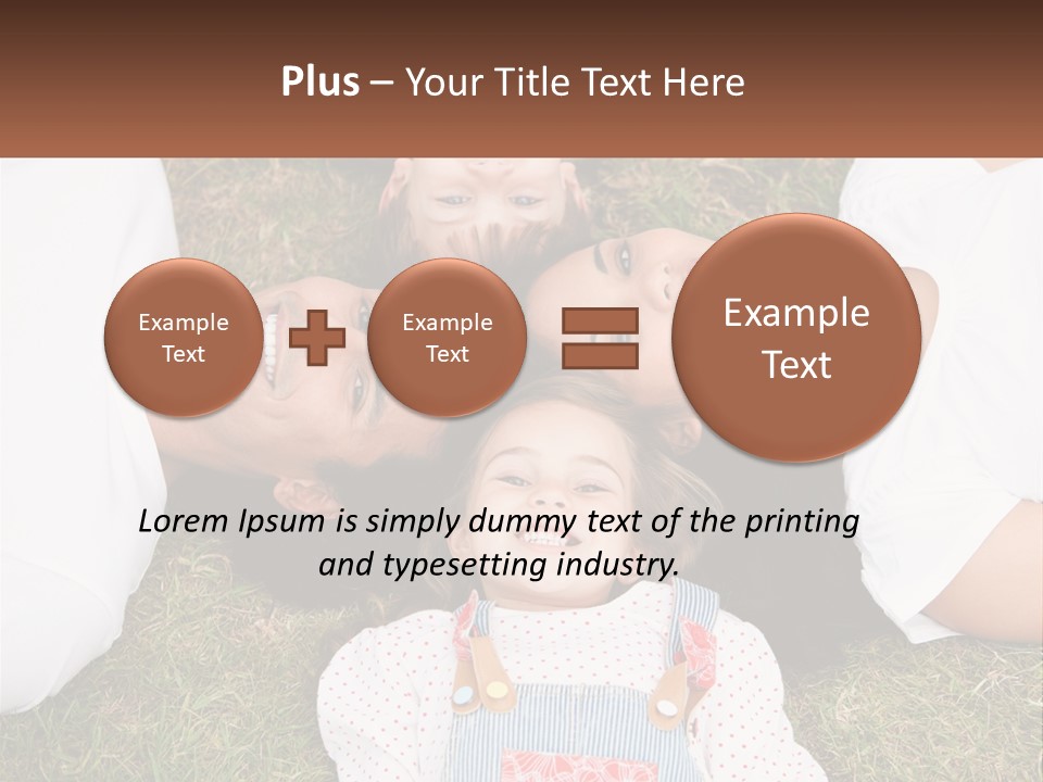 A Group Of People Laying On Top Of A Grass Covered Field PowerPoint Template