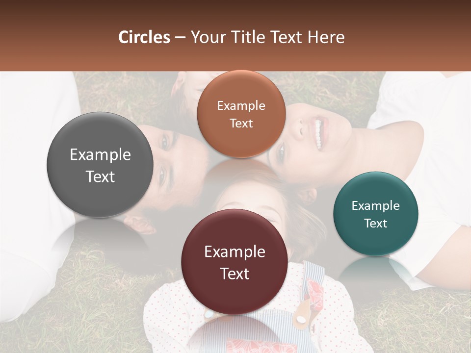 A Group Of People Laying On Top Of A Grass Covered Field PowerPoint Template