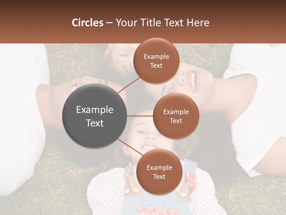 A Group Of People Laying On Top Of A Grass Covered Field PowerPoint Template