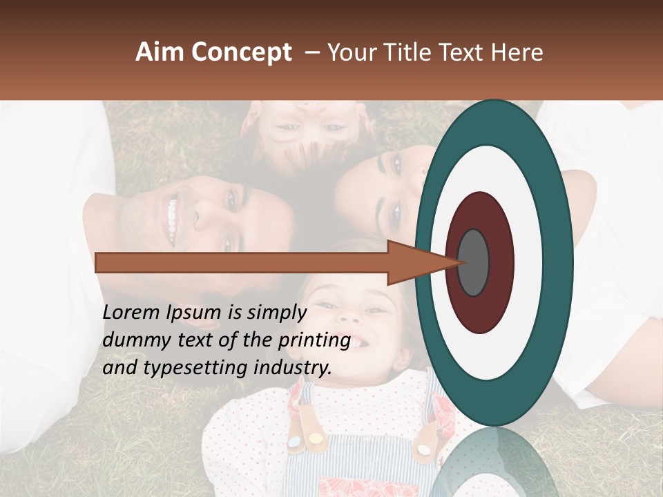 A Group Of People Laying On Top Of A Grass Covered Field PowerPoint Template