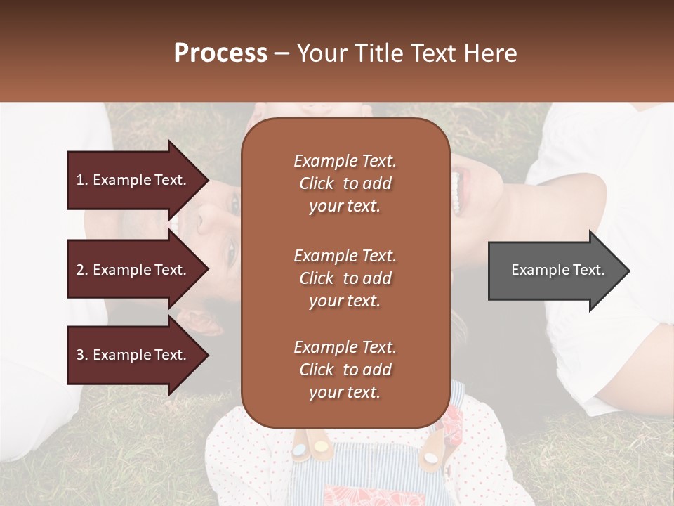 A Group Of People Laying On Top Of A Grass Covered Field PowerPoint Template
