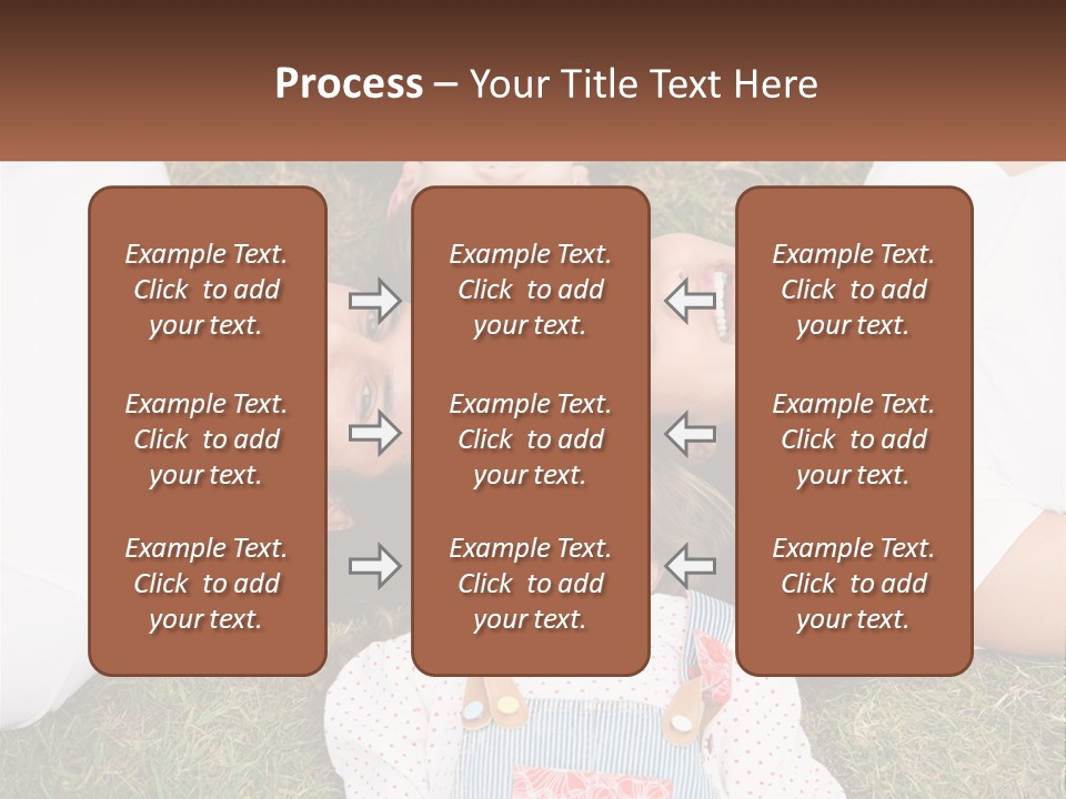 A Group Of People Laying On Top Of A Grass Covered Field PowerPoint Template