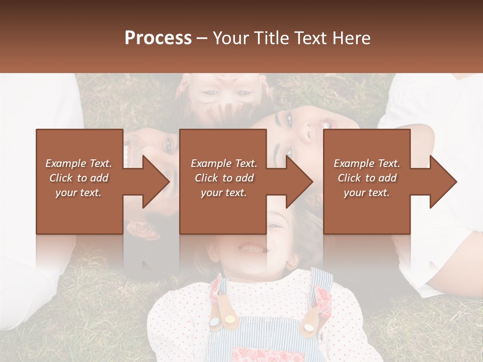 A Group Of People Laying On Top Of A Grass Covered Field PowerPoint Template