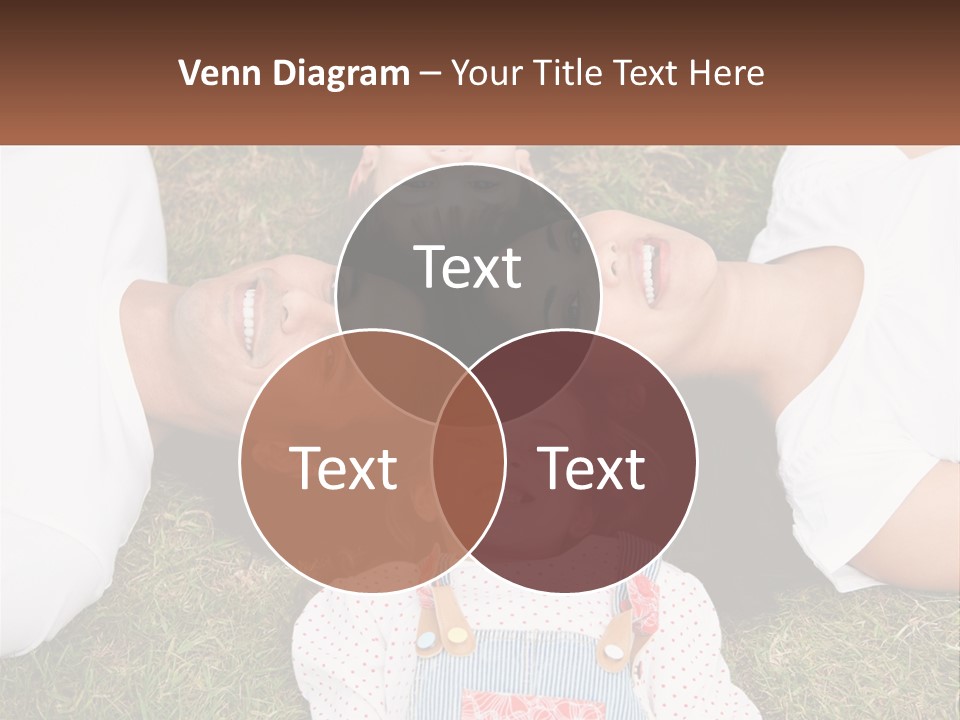 A Group Of People Laying On Top Of A Grass Covered Field PowerPoint Template