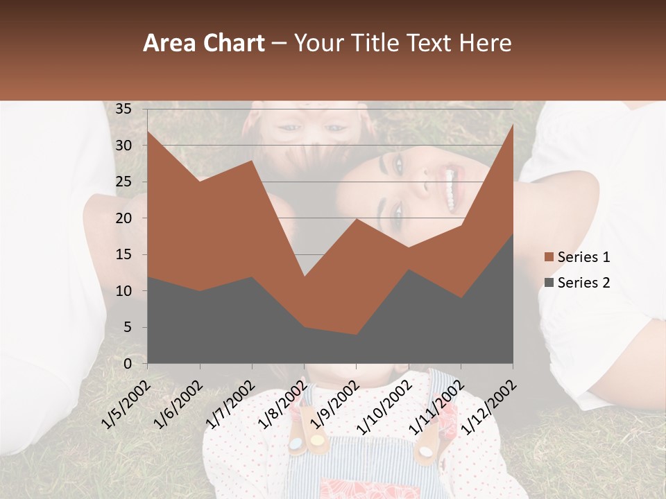A Group Of People Laying On Top Of A Grass Covered Field PowerPoint Template