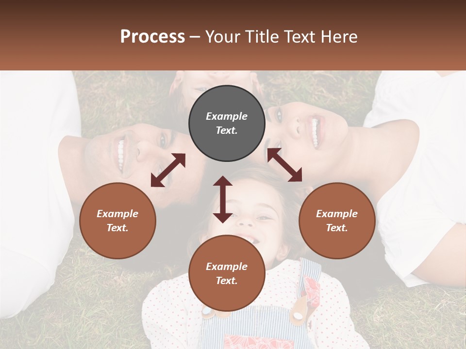 A Group Of People Laying On Top Of A Grass Covered Field PowerPoint Template