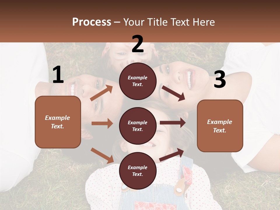 A Group Of People Laying On Top Of A Grass Covered Field PowerPoint Template