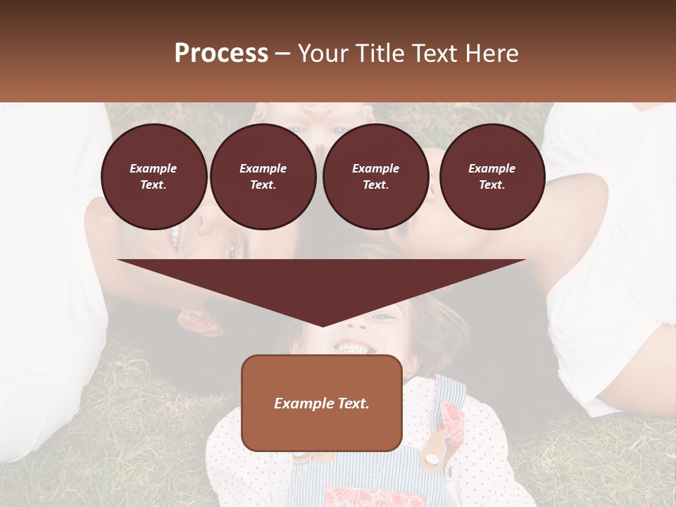 A Group Of People Laying On Top Of A Grass Covered Field PowerPoint Template