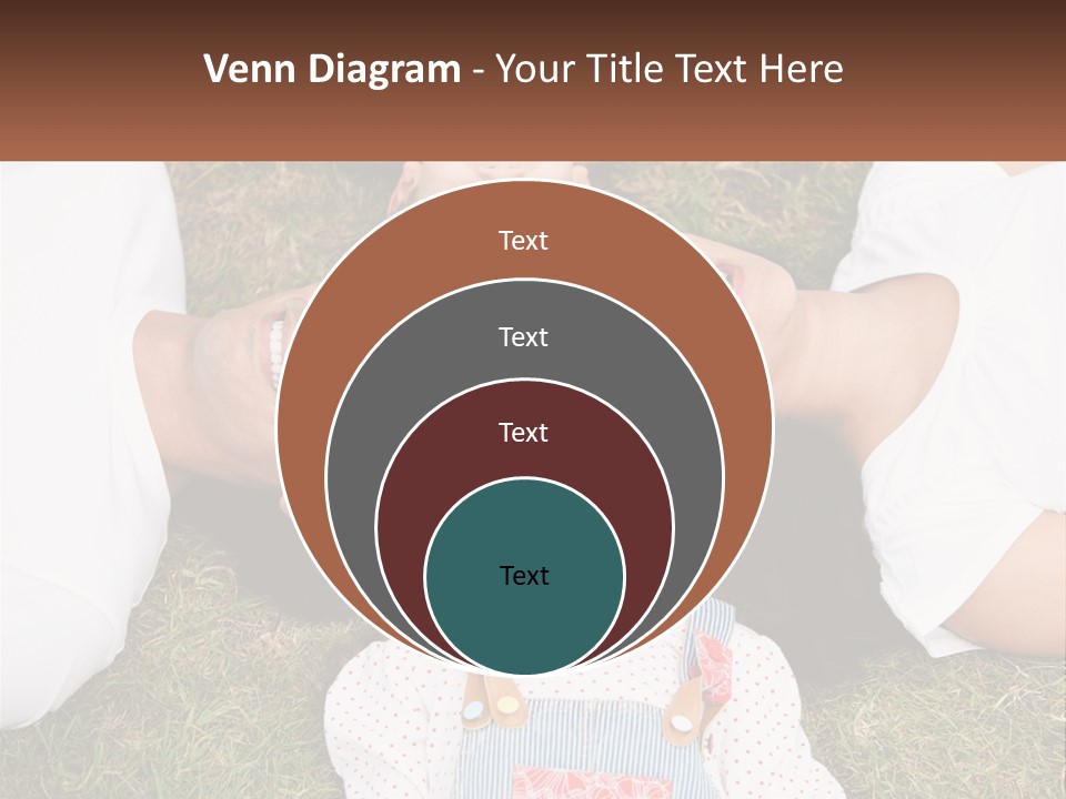 A Group Of People Laying On Top Of A Grass Covered Field PowerPoint Template